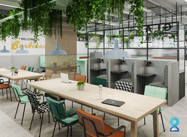 coworking space in Aldersgate, London
