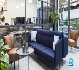 coworking space in Farringdon, London