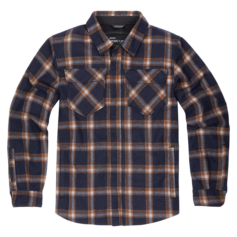 Upstate Riding Flannel Orange … ICON Motosports Ride Among Us