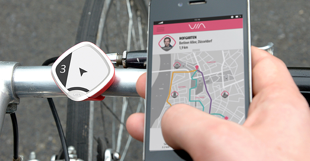 VIA - urban bike navigation, Entwurfreich GmbH | International Design Awards Winners