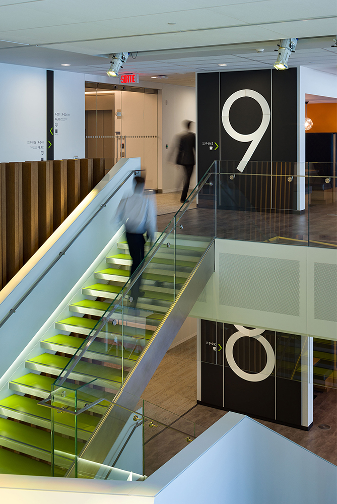 La Tour Deloitte Wayfinding Program,  | International Design Awards Winners