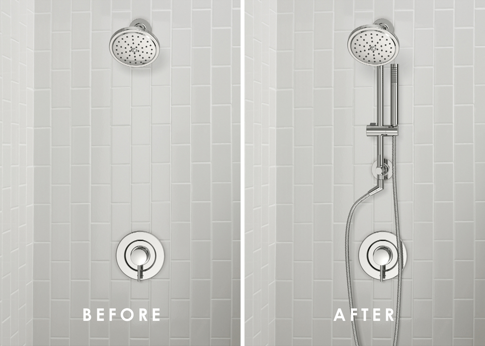 Moen Annex™ Shower Rail ,  | International Design Awards Winners