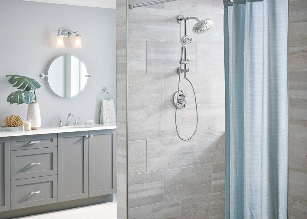 Moen Annex™ Shower Rail ,  | International Design Awards Winners