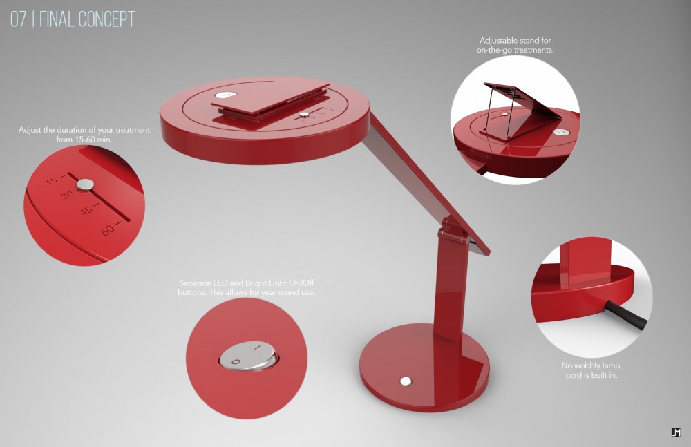 SOL Bright Light Therapy Lamp,  | International Design Awards Winners