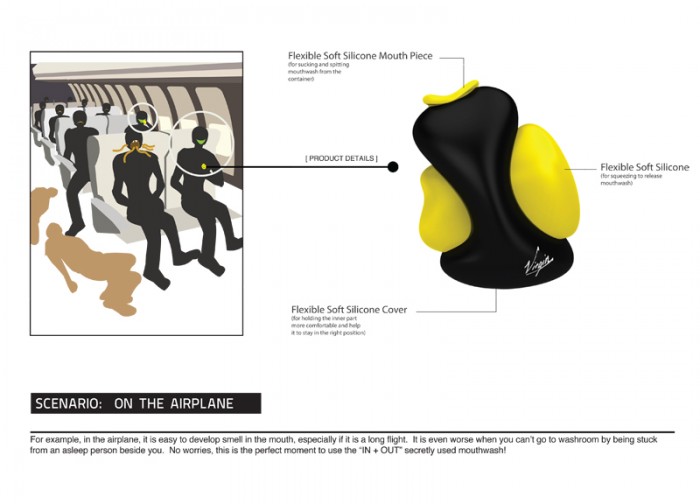 IN+OUT Secretly Used Mouthwash, Cory Chien | International Design Awards Winners