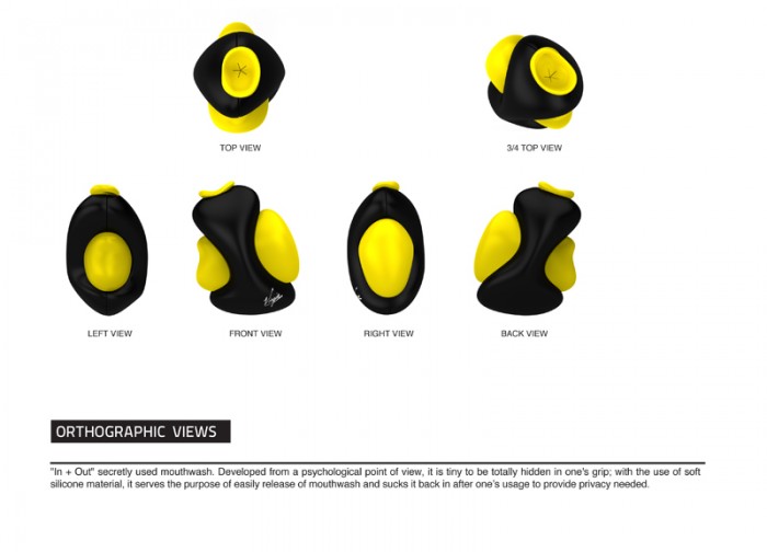 IN+OUT Secretly Used Mouthwash, Cory Chien | International Design Awards Winners