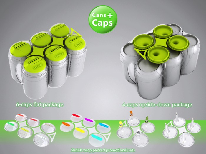Cans'n Caps,  | International Design Awards Winners