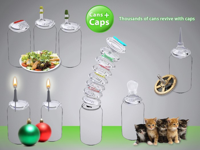 Cans'n Caps,  | International Design Awards Winners