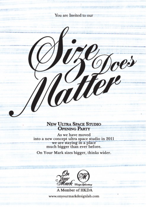 On Your Mark self-promotional EDM,  | International Design Awards Winners