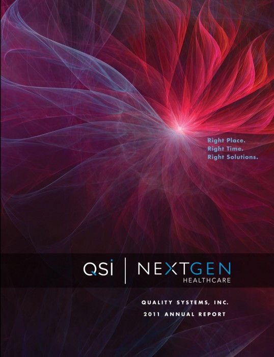 QSI 2011 Anuual Report,  | International Design Awards Winners