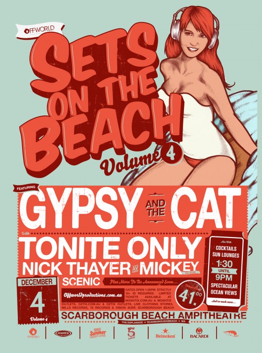 Sets on the Beach Print Campaign 2011-12,  | International Design Awards Winners