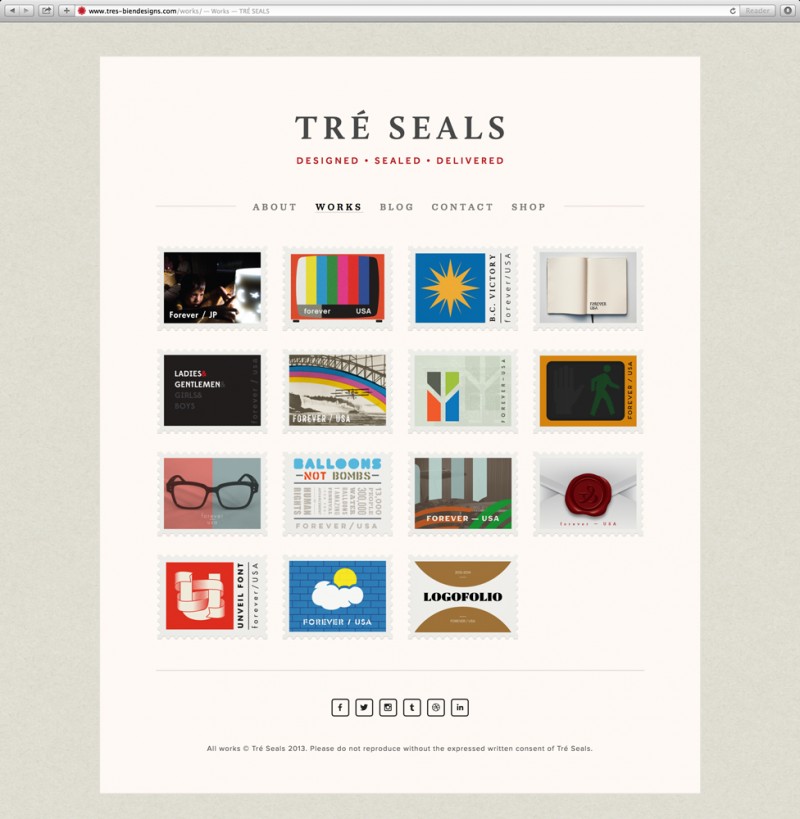 Tré Seals — Personal Branding,  | International Design Awards Winners