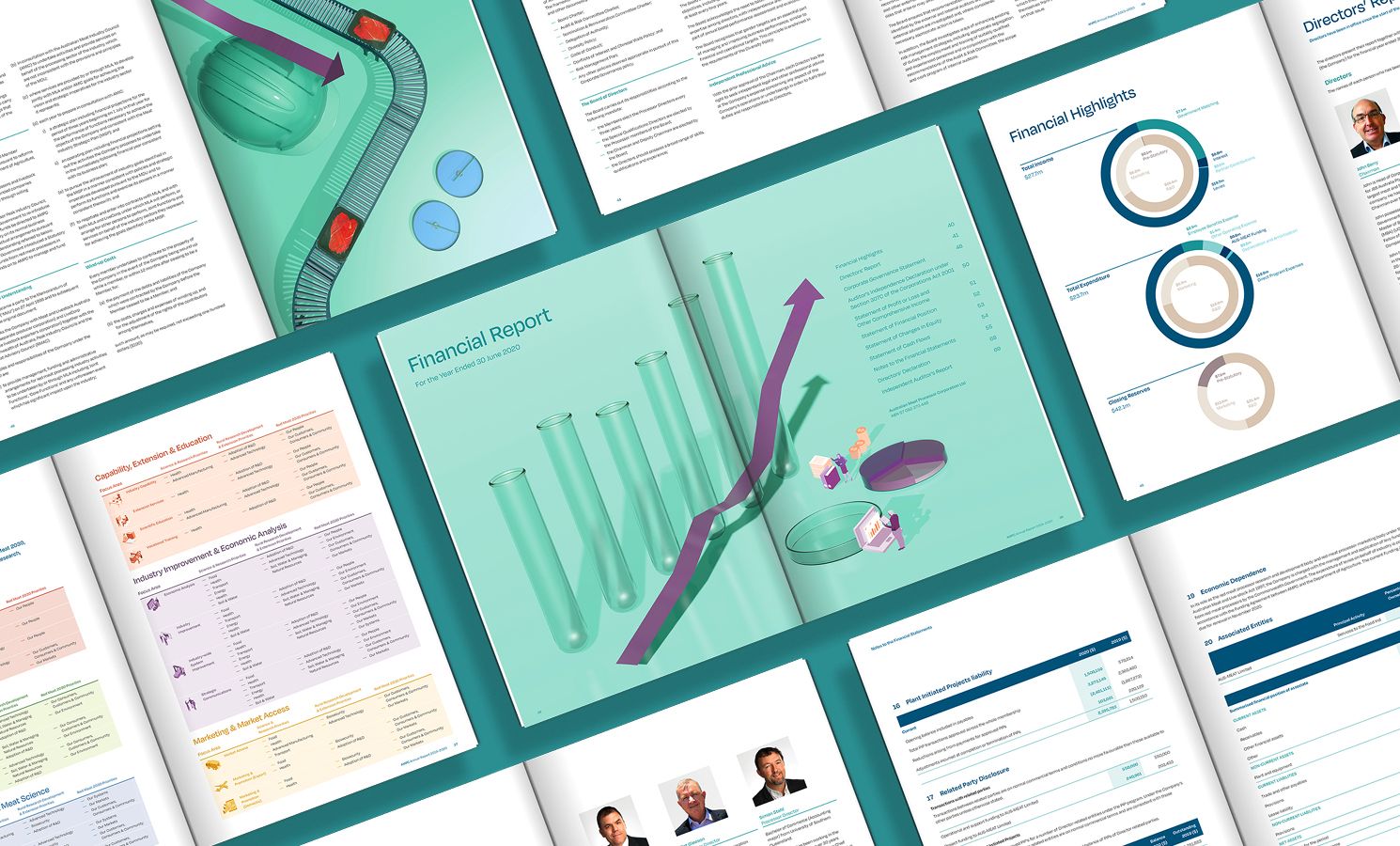 AMPC Annual Report 2020, Another Colour | International Design Awards Winners