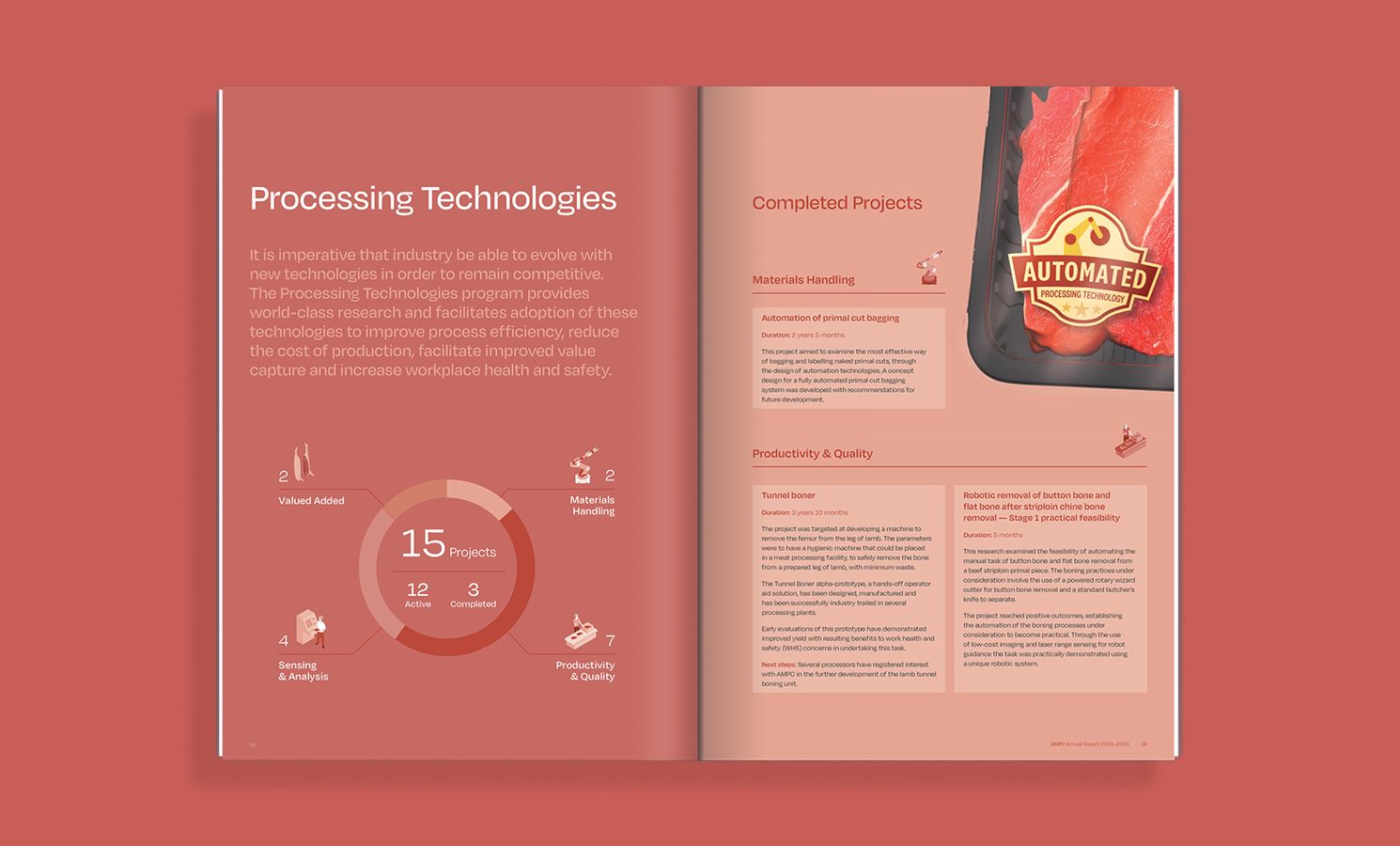 AMPC Annual Report 2020, Another Colour | International Design Awards Winners