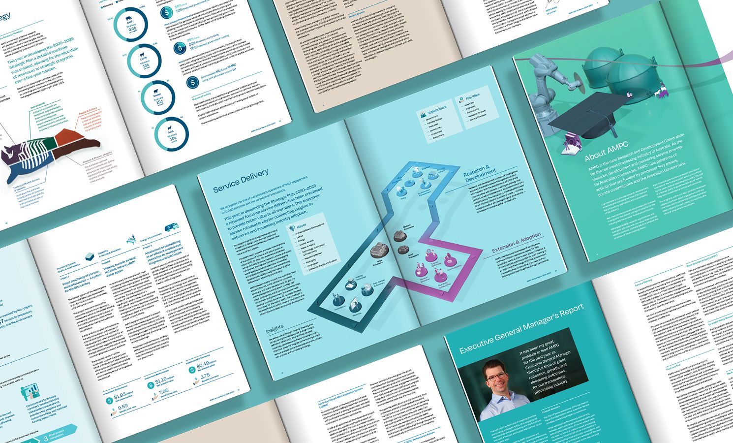 AMPC Annual Report 2020, Another Colour | International Design Awards Winners