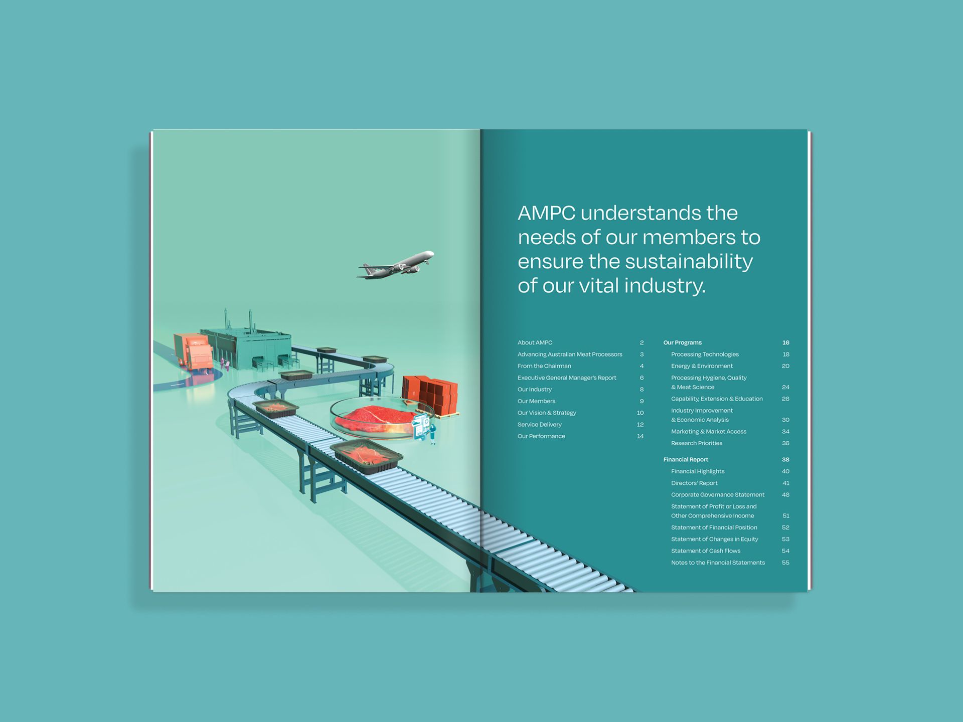 AMPC Annual Report 2020, Another Colour | International Design Awards Winners