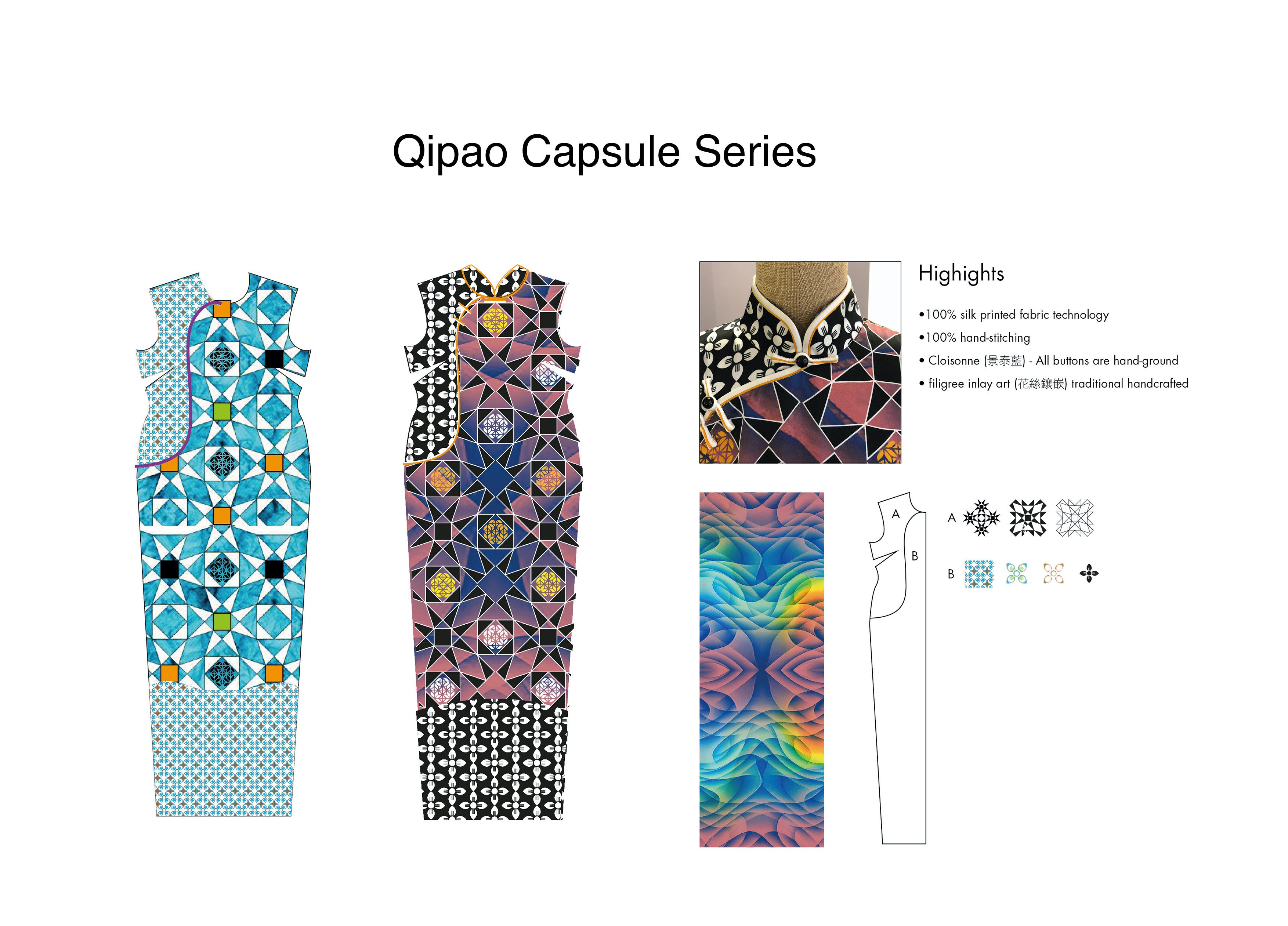 QIPAO capsule series, FAVE by Kenny Li | International Design Awards Winners