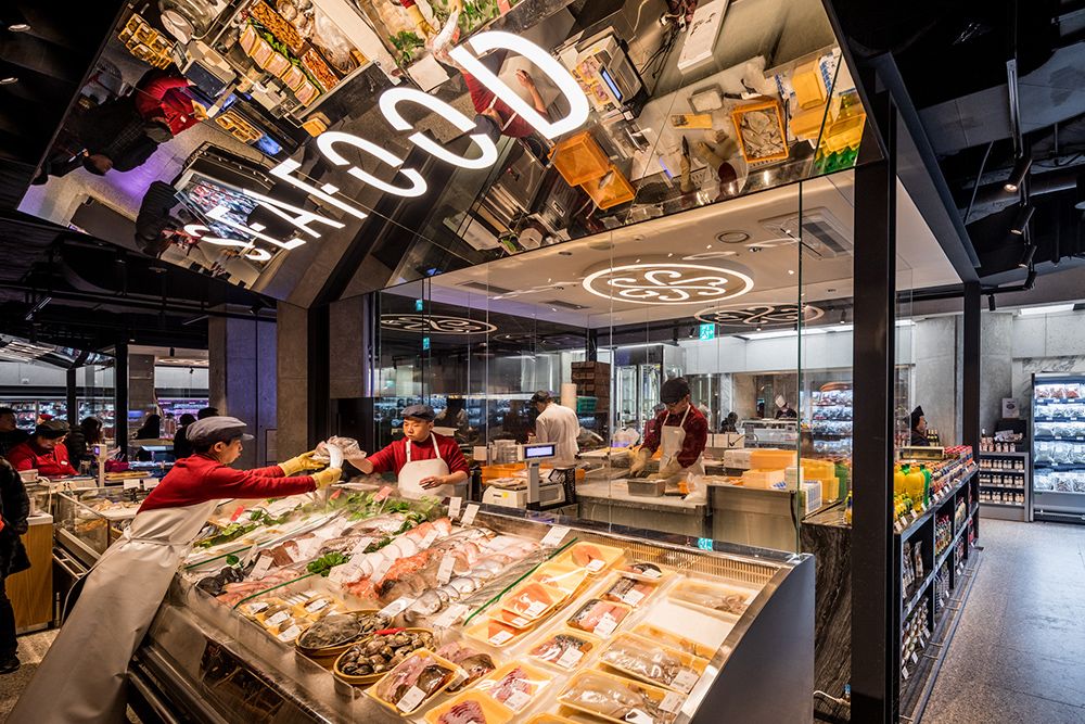 SSG FOOD MARKET, Landini Associates | International Design Awards Winners