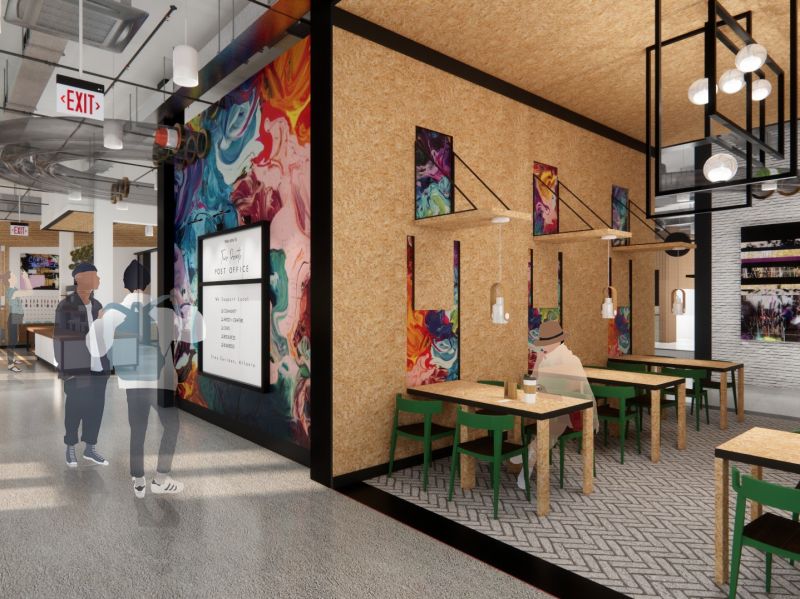 Two Points Post Office by Victoria Ballard International Design