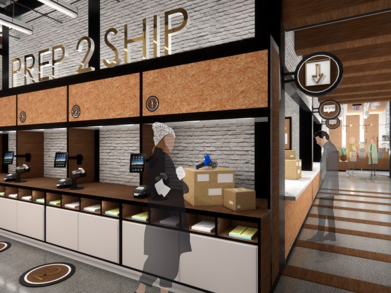 Two Points Post Office by Victoria Ballard International Design