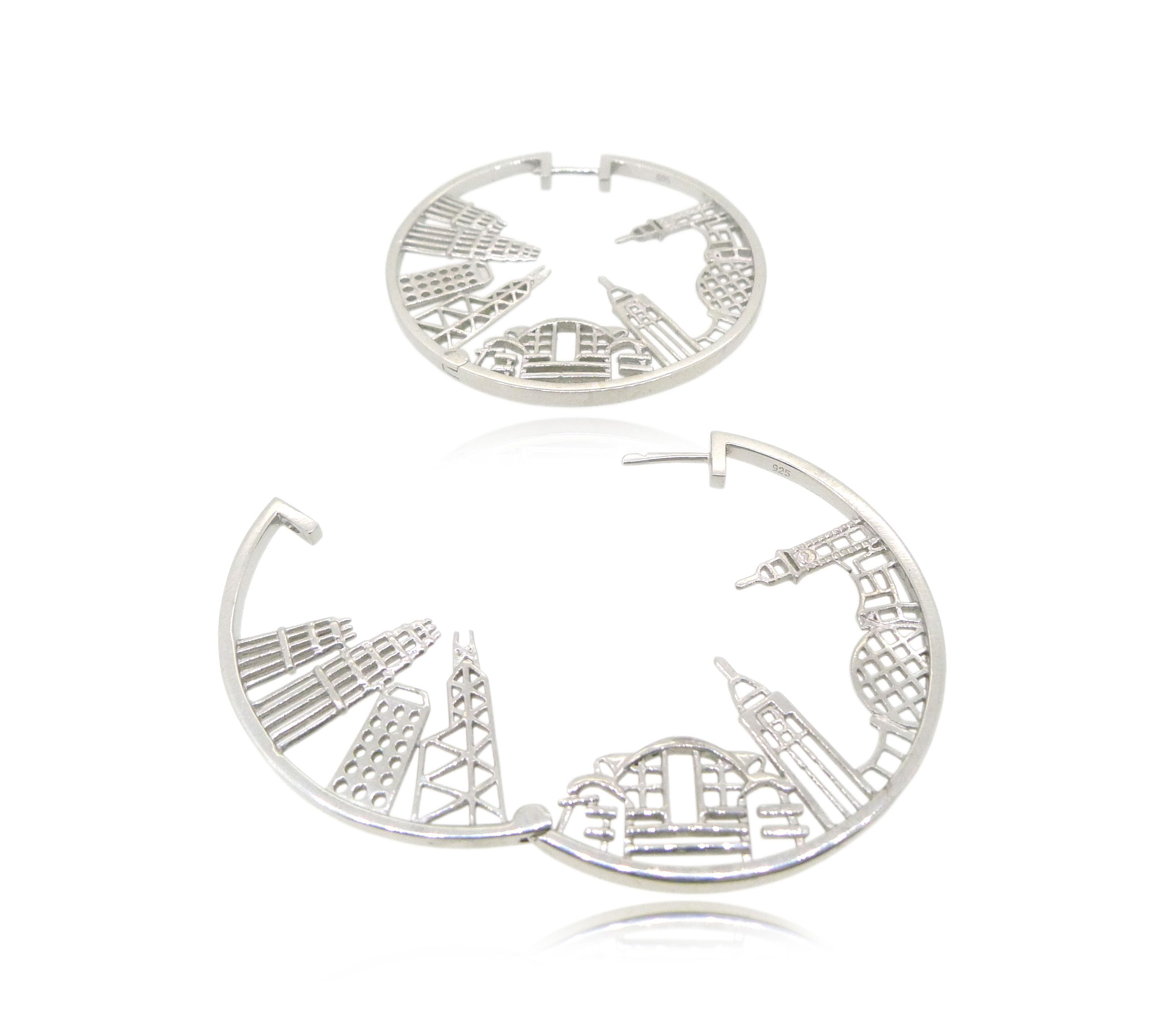 Hong Kong Skyline Jewelry Collection, Hong Kong Oapes | International Design Awards Winners