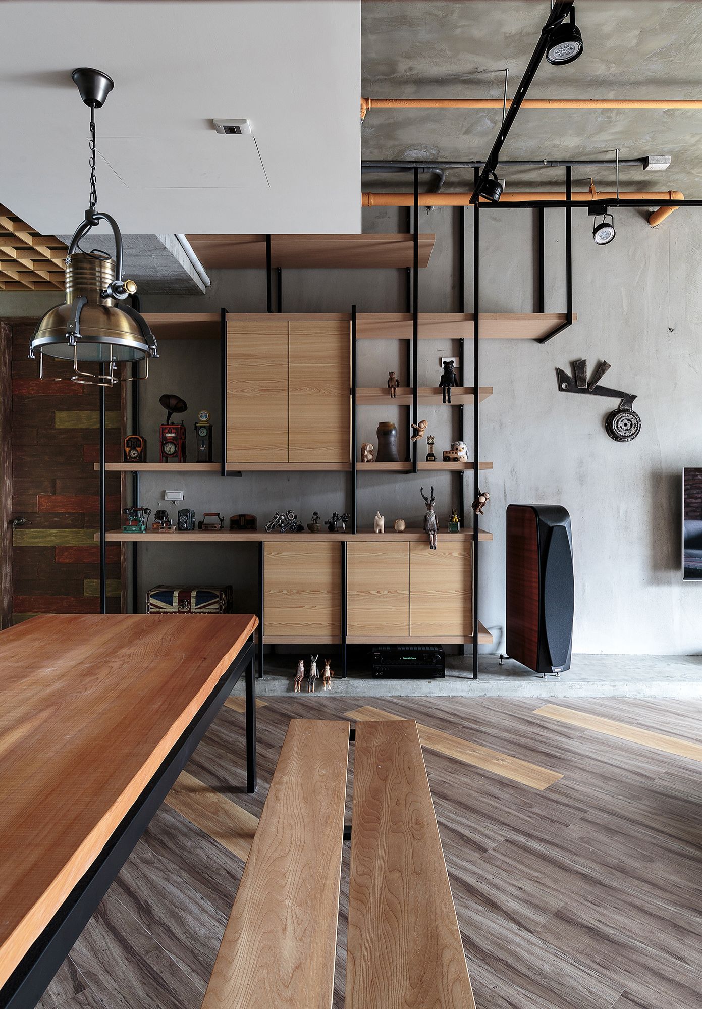 The Loft Style Sweet Home, Yu Chu Interior Design | International Design Awards Winners