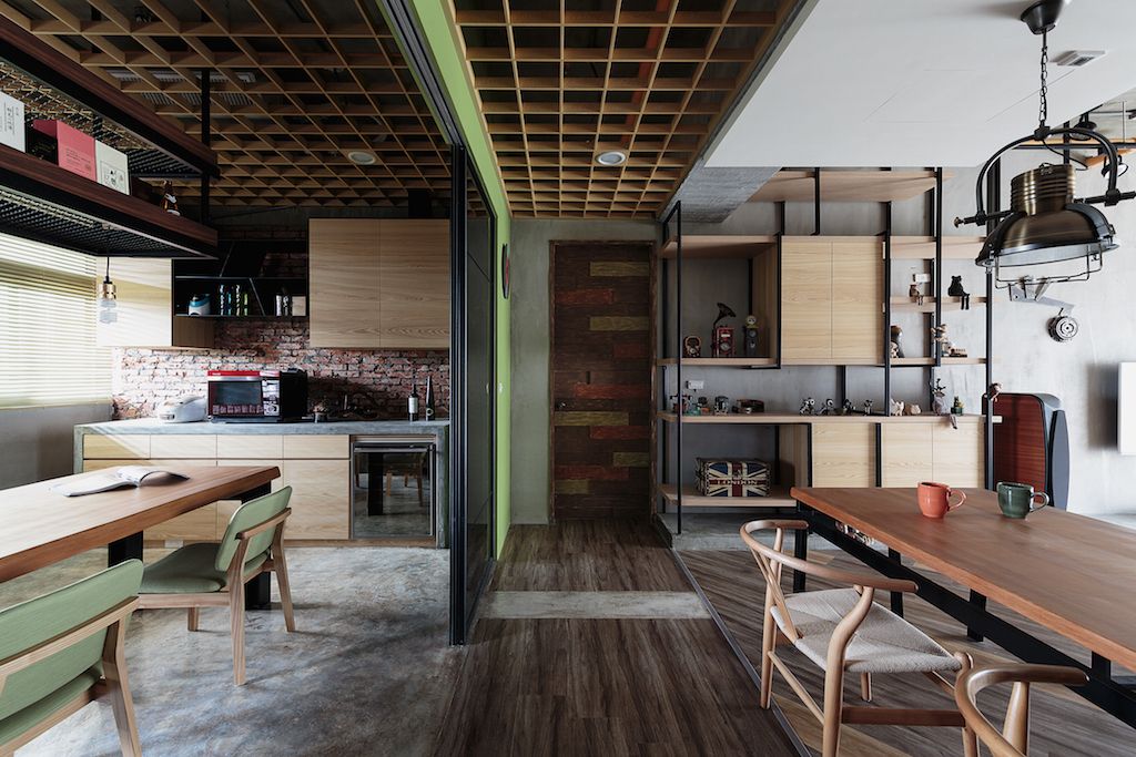 The Loft Style Sweet Home, Yu Chu Interior Design | International Design Awards Winners