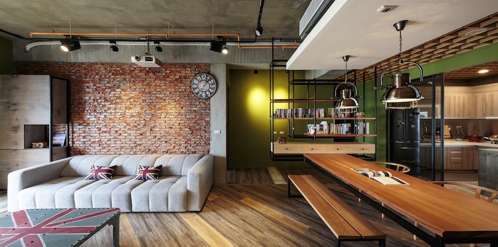 The Loft Style Sweet Home, Yu Chu Interior Design | International Design Awards Winners