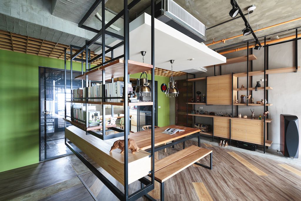 The Loft Style Sweet Home, Yu Chu Interior Design | International Design Awards Winners