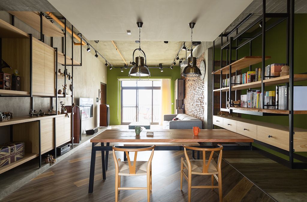 The Loft Style Sweet Home, Yu Chu Interior Design | International Design Awards Winners