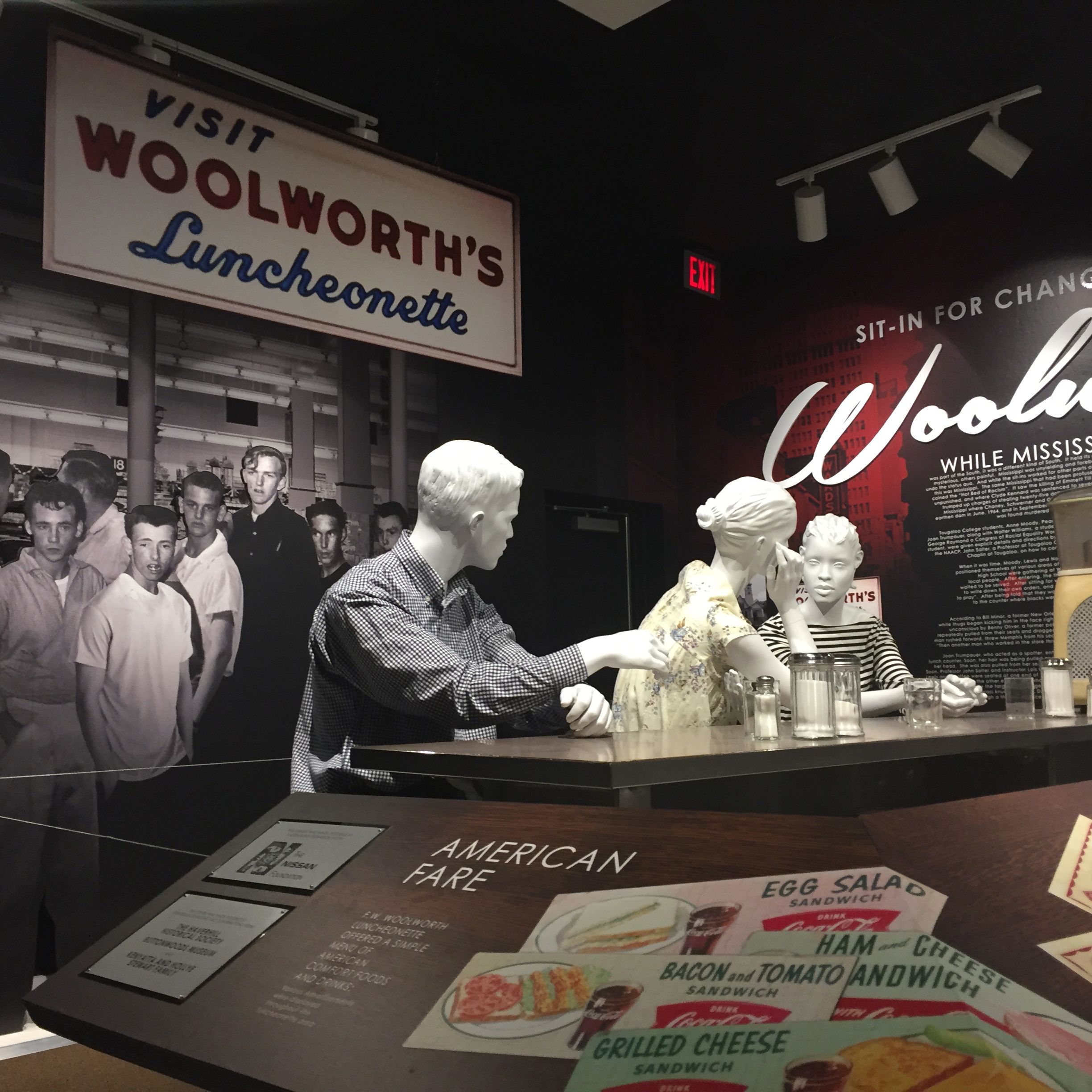 Sit-In For Change: Woolworth 1963 Permanent Exhibit Installation, Blakstarr | International Design Awards Winners