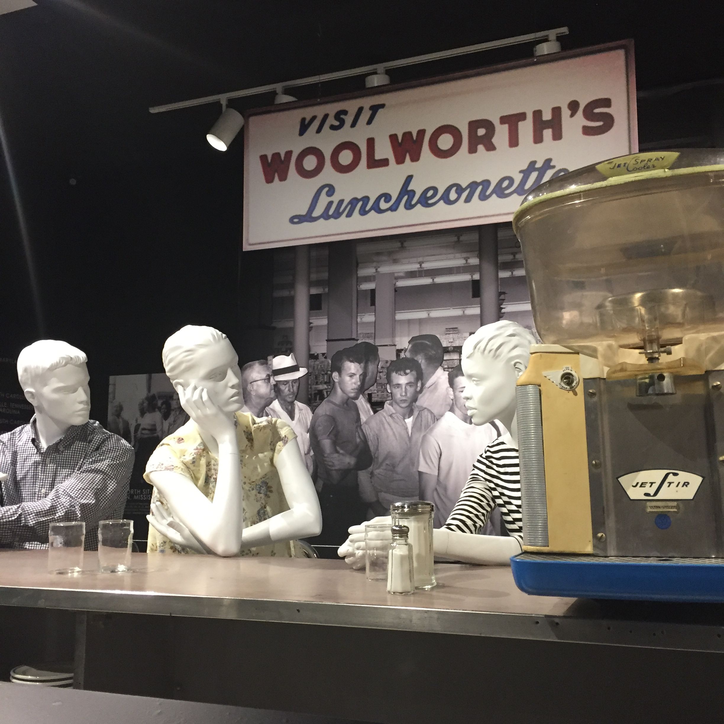 Sit-In For Change: Woolworth 1963 Permanent Exhibit Installation, Blakstarr | International Design Awards Winners