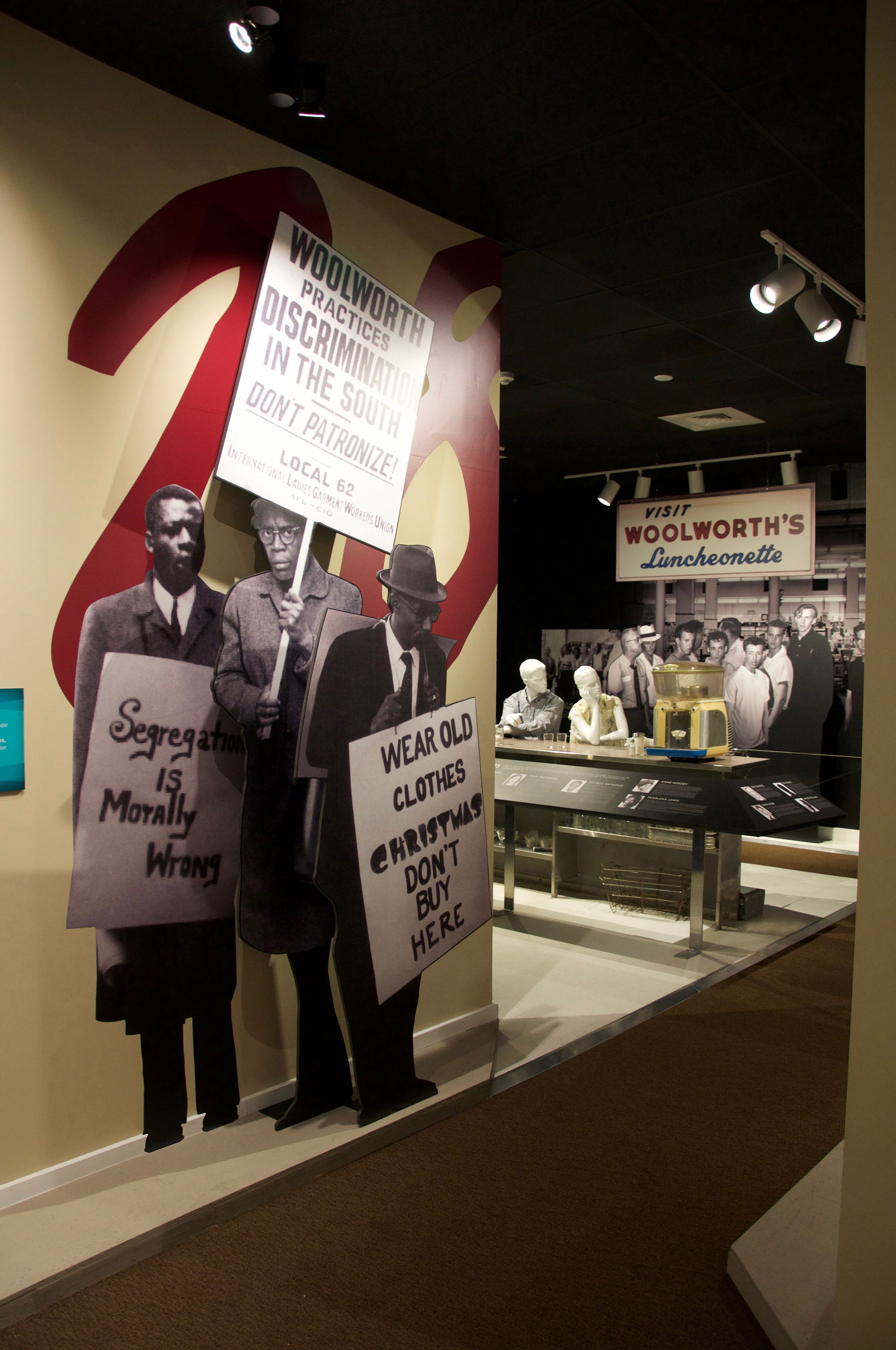 Sit-In For Change: Woolworth 1963 Permanent Exhibit Installation, Blakstarr | International Design Awards Winners