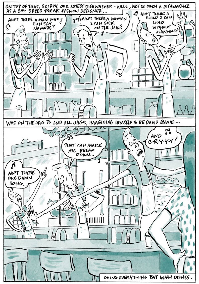 The Customer Is Always Wrong By Mimi Pond by Tom Devlin, Drawn