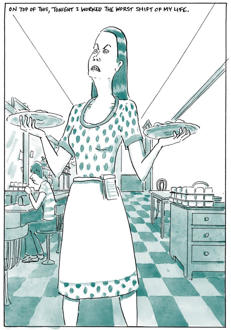 The Customer Is Always Wrong By Mimi Pond by Tom Devlin, Drawn