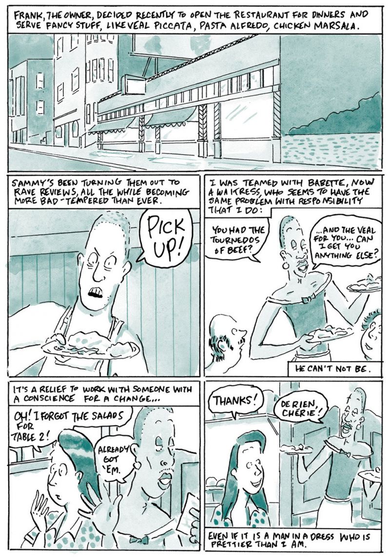 The Customer Is Always Wrong By Mimi Pond by Tom Devlin, Drawn