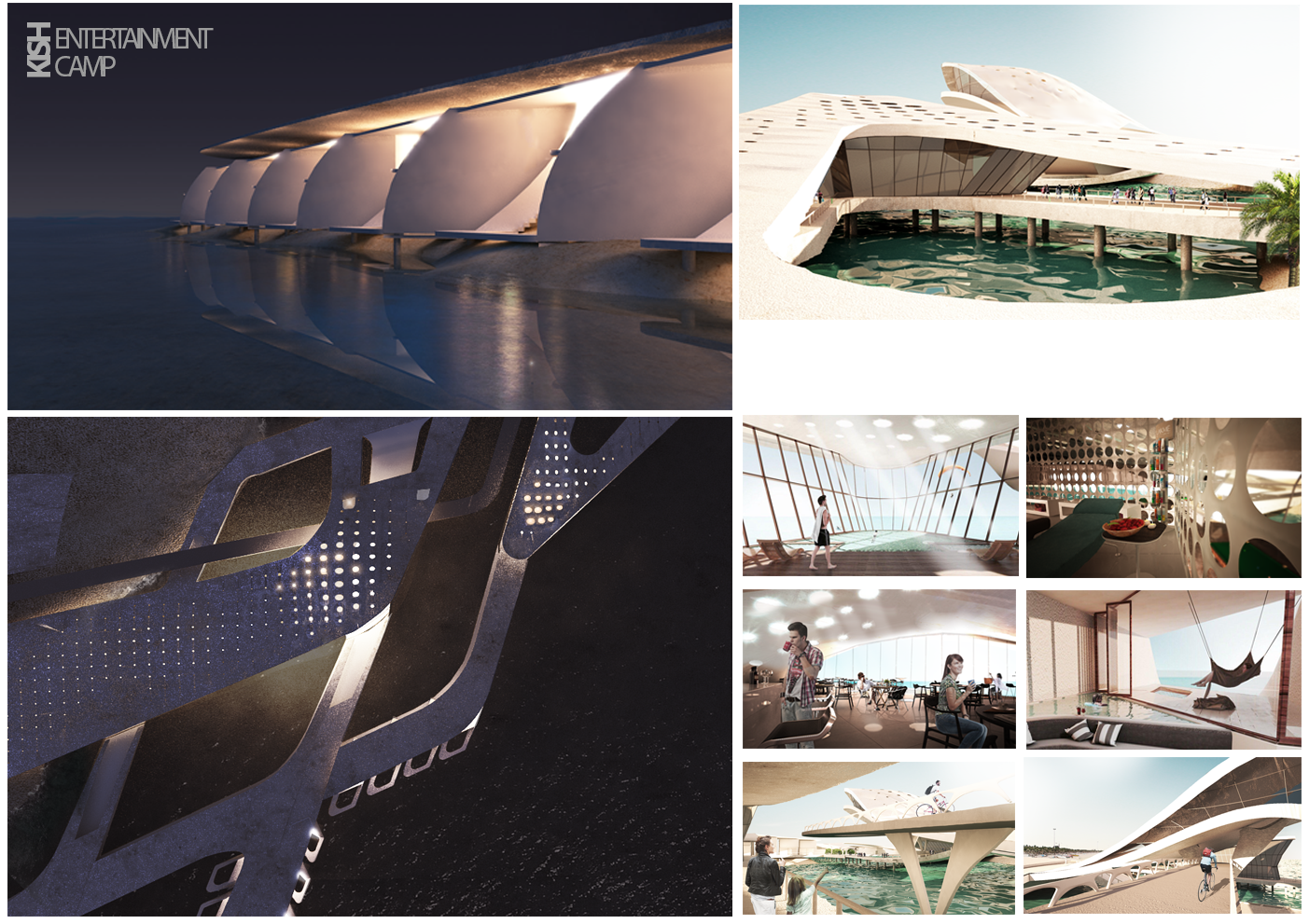 Entertainment Beach Camp Complex in Kish Island,  | International Design Awards Winners