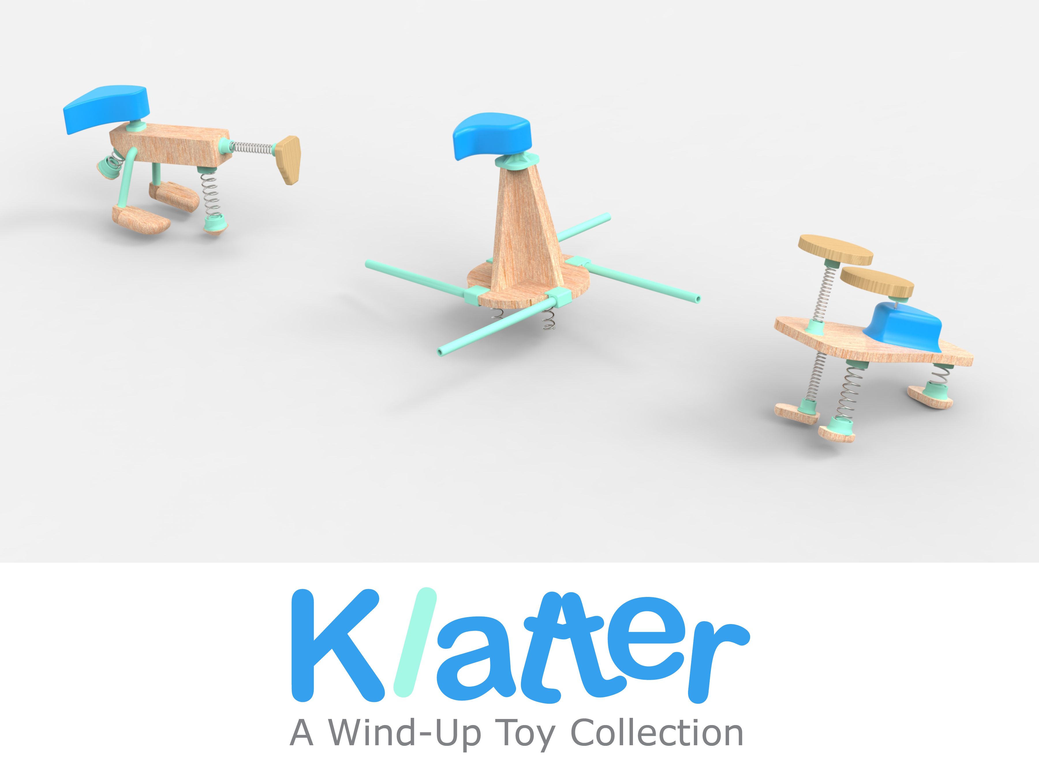 Klatter: A Wind-Up Toy Collection,  | International Design Awards Winners