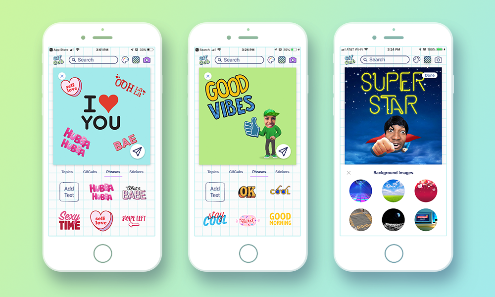 GifGab App, JibJab | International Design Awards Winners