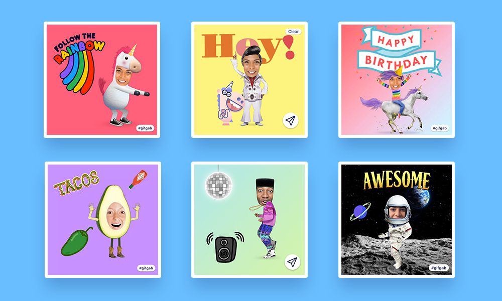GifGab App, JibJab | International Design Awards Winners