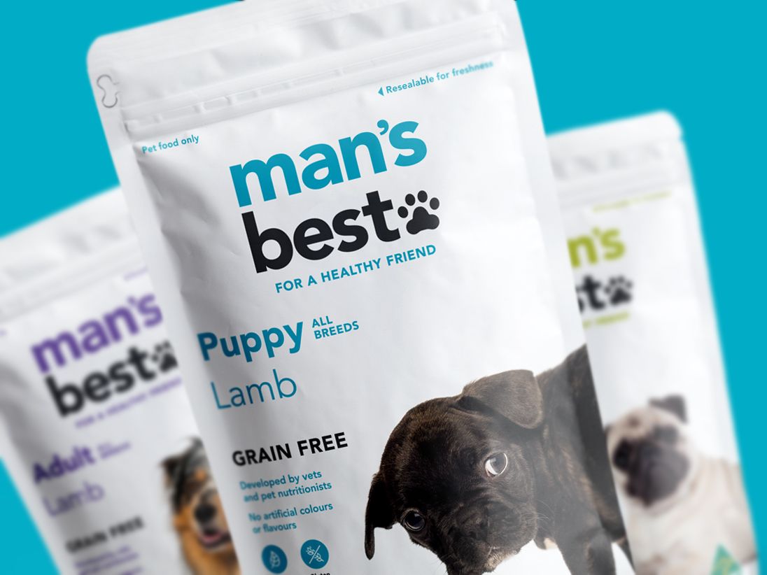 Man's Best Branding – Premium dog food, Creatik | International Design Awards Winners