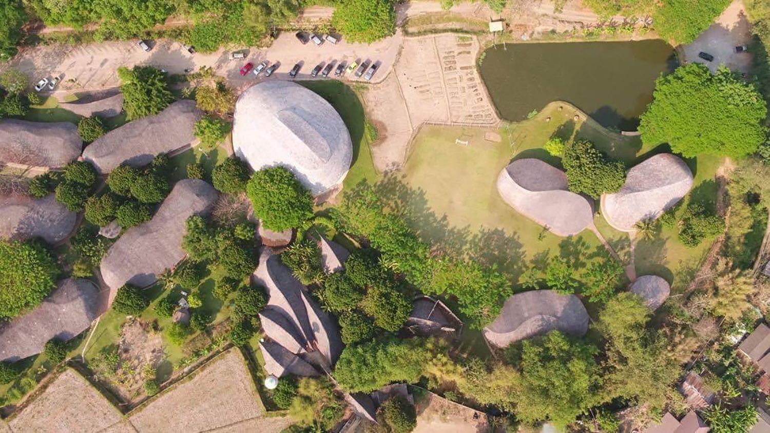 Bamboo Sports Hall at Panyaden International School, Chiangmai Life Architects | International Design Awards Winners