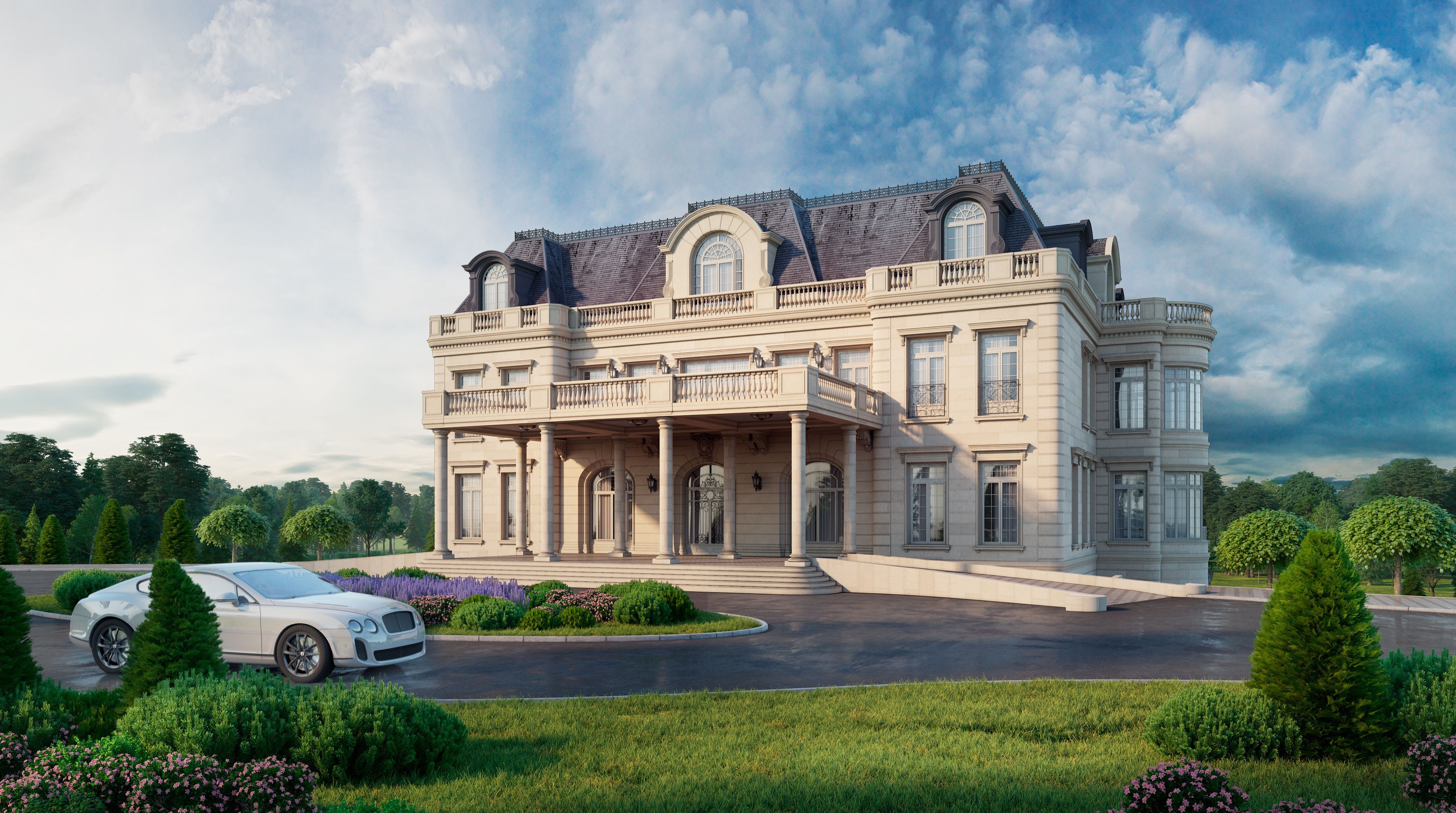 Residence in “Beaux Arts” Style project, MKDEZIGNS | International Design Awards Winners