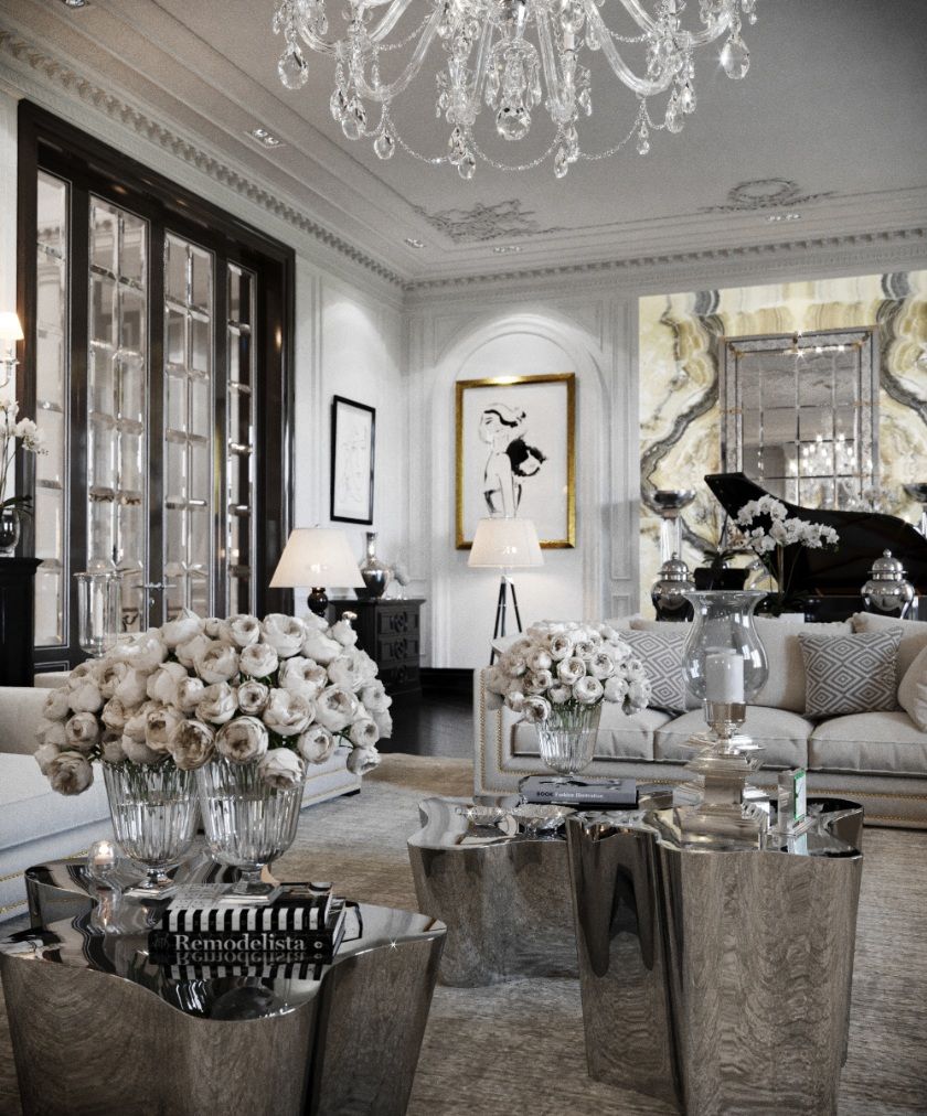 Residence in “Beaux Arts” Style project, MKDEZIGNS | International Design Awards Winners