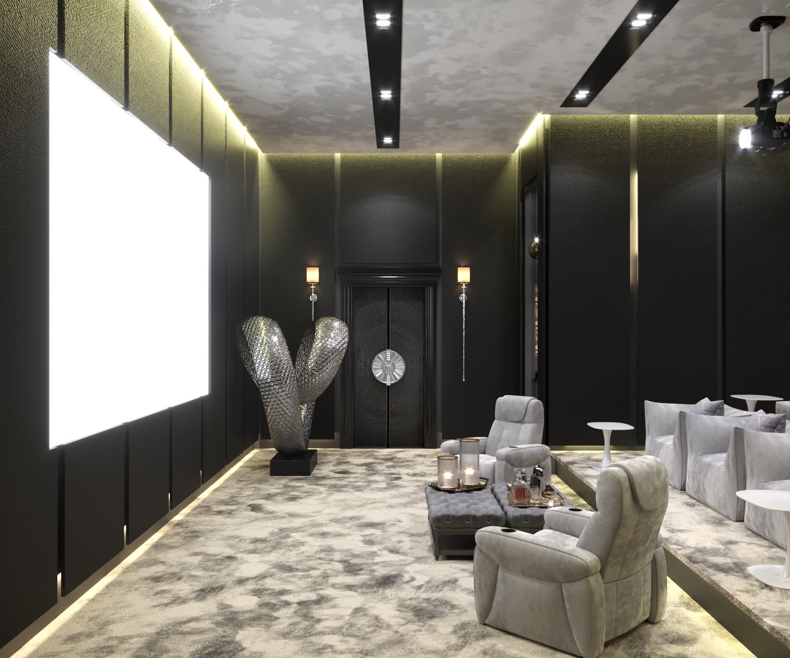 Residence in “Beaux Arts” Style project, MKDEZIGNS | International Design Awards Winners