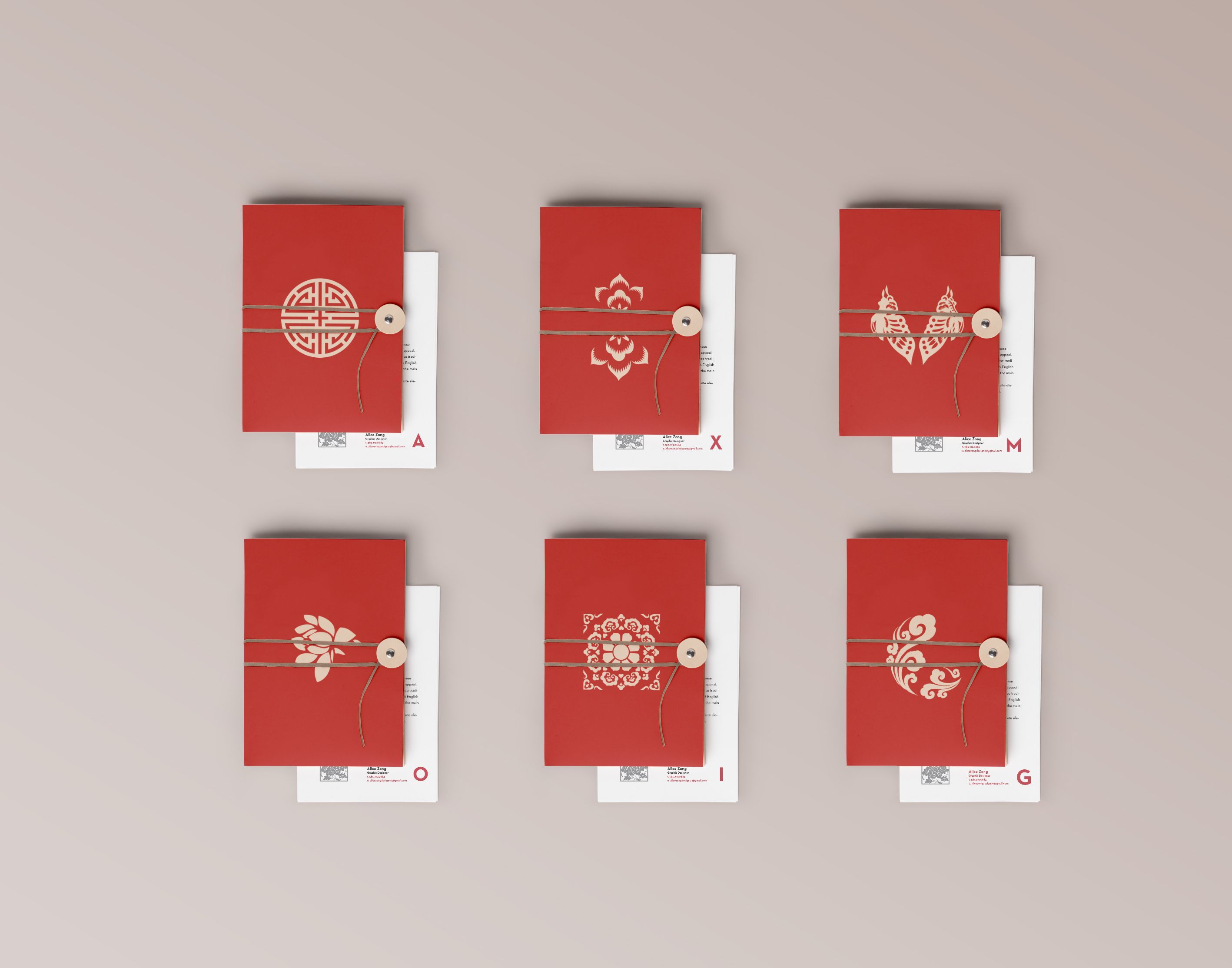 Chinese Paper Cutting Typography Design/ Identity, Alice (Xi) Zong | International Design Awards Winners