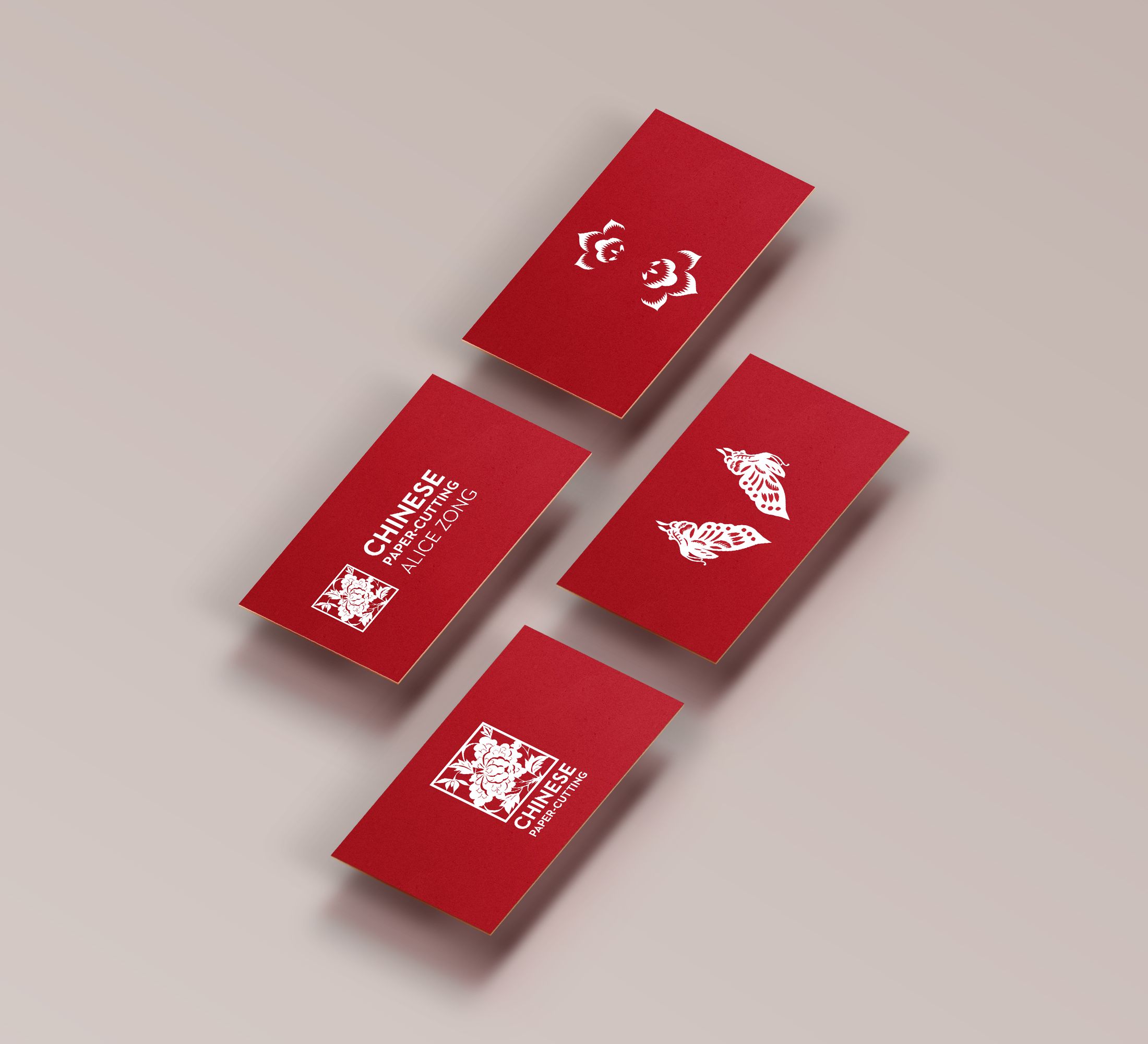 Chinese Paper Cutting Typography Design/ Identity, Alice (Xi) Zong | International Design Awards Winners