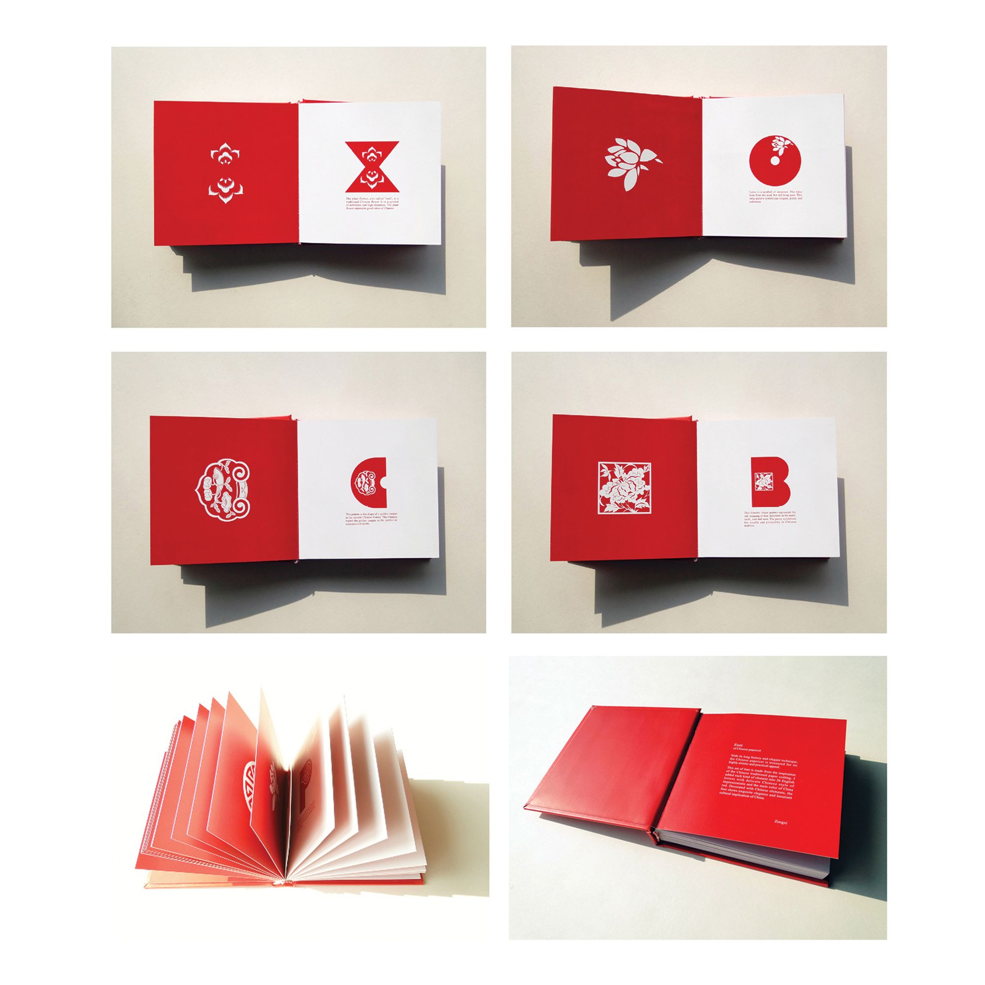 Chinese Paper Cutting Typography Design/ Identity, Alice (Xi) Zong | International Design Awards Winners