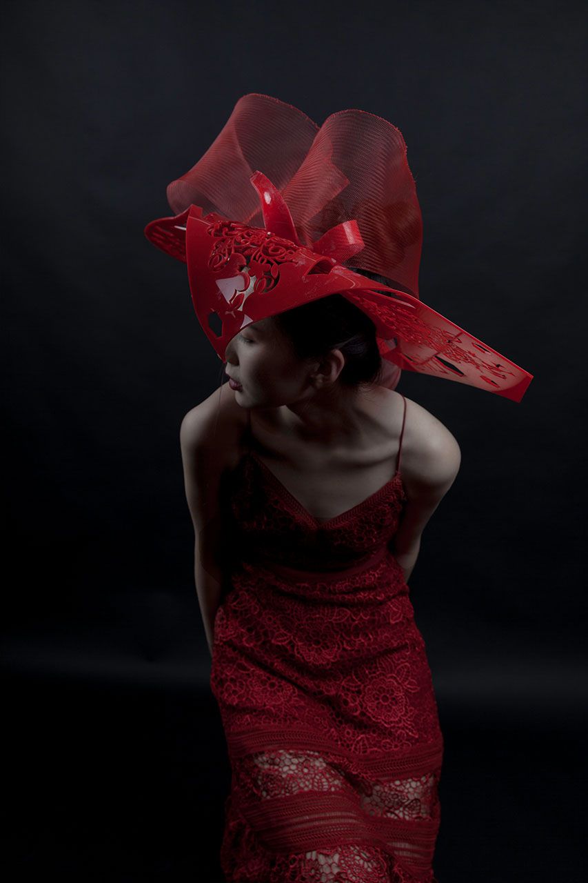 laser cut hat ,  | International Design Awards Winners
