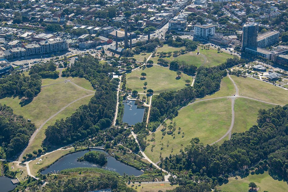 Sydney Park Water Re-Use Project, Turf Design Studio | International Design Awards Winners